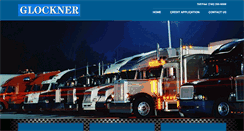 Desktop Screenshot of glocknertruckplaza.com