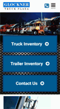 Mobile Screenshot of glocknertruckplaza.com