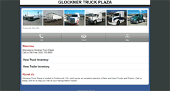 Desktop Screenshot of m.glocknertruckplaza.com
